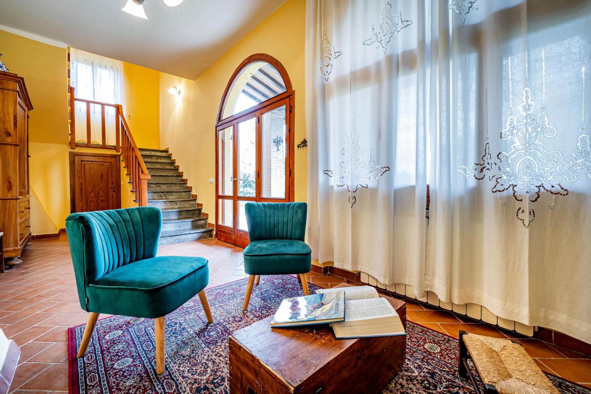 Casale Il Fontanellino - Country House Near Florence 圣米尼亚托 外观 照片
