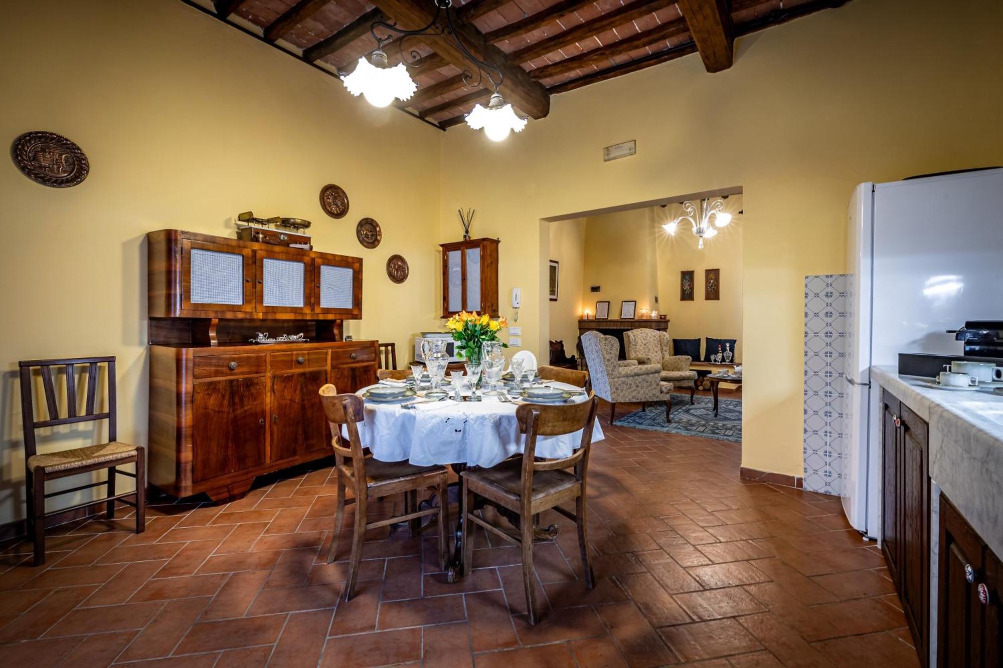 Casale Il Fontanellino - Country House Near Florence 圣米尼亚托 外观 照片