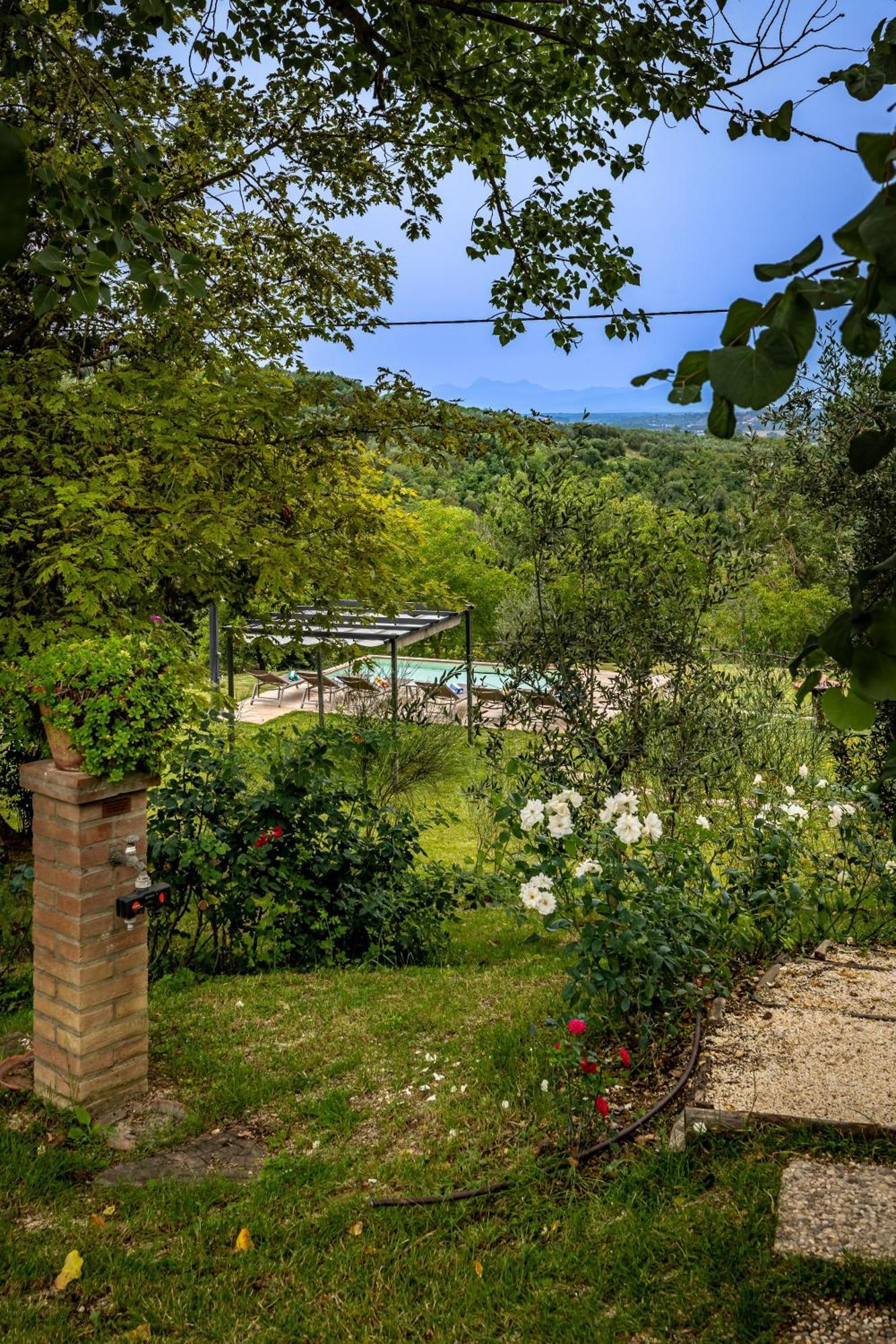 Casale Il Fontanellino - Country House Near Florence 圣米尼亚托 外观 照片